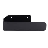 Darrahopens Home & Garden > Bathroom Accessories > Towel Racks & Holders Hand Towel Holder Acrylic Modern Self Adhesive Wall Mounted Towel Bar Hanger for Bathroom Kitchen Lavatory Black In Australia - Darrahopens