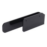 Darrahopens Home & Garden > Bathroom Accessories > Towel Racks & Holders Hand Towel Holder Acrylic Modern Self Adhesive Wall Mounted Towel Bar Hanger for Bathroom Kitchen Lavatory Black In Australia - Darrahopens