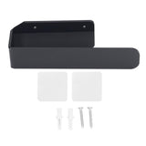 Darrahopens Home & Garden > Bathroom Accessories > Towel Racks & Holders Hand Towel Holder Acrylic Modern Self Adhesive Wall Mounted Towel Bar Hanger for Bathroom Kitchen Lavatory Black In Australia - Darrahopens