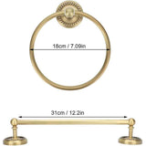 Darrahopens Home & Garden > Bathroom Accessories > Towel Racks & Holders Retro Style Copper Towel Rack Storage Shelf Bathroom Shelf Home Decoration In Australia - Darrahopens