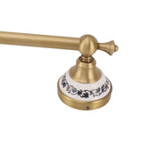 Darrahopens Home & Garden > Bathroom Accessories > Towel Racks & Holders Towel Bar European Style Single Rod Hanging Bath Towel Holder Copper Towel Rack for Bathroom Toilets Antique Color In Australia - Darrahopens