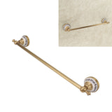 Darrahopens Home & Garden > Bathroom Accessories > Towel Racks & Holders Towel Bar European Style Single Rod Hanging Bath Towel Holder Copper Towel Rack for Bathroom Toilets Antique Color In Australia - Darrahopens