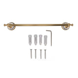 Darrahopens Home & Garden > Bathroom Accessories > Towel Racks & Holders Towel Bar European Style Single Rod Hanging Bath Towel Holder Copper Towel Rack for Bathroom Toilets Antique Color In Australia - Darrahopens