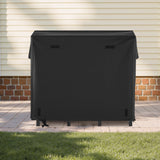 Darrahopens Home & Garden > Bathroom Accessories > Towel Racks & Holders VEVOR Firewood Rack with Waterproof Cover, 1.22m Outdoor Firewood Holder, 1/4 Cord Storage Metal Log Holder, 400lb Max Weight Capacity, Full Covered, Powder-Coated Wood Storage Rack for Fireplace Deck