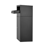 Darrahopens Home & Garden > Bathroom Accessories > Towel Racks & Holders VEVOR Package Delivery Boxes for Outside, 90.9 cm Mailbox for Parcel with Lock, Galvanized Steel Package Drop Box with Anti-Theft Design, Weather-Resistant Package Mailbox for Home and Office, Black