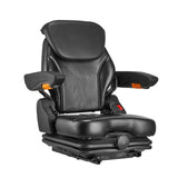 Darrahopens Home & Garden > Bathroom Accessories > Towel Racks & Holders VEVOR Universal Forklift Seat, Tractor Suspension Seat with Adjustable Back, Armrest, Headrest & Safety Belt, Secure Fold Down Tractor Seat with Micro Switch, Lawnmower Seat for Skid Loader Bulldozer