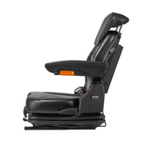 Darrahopens Home & Garden > Bathroom Accessories > Towel Racks & Holders VEVOR Universal Forklift Seat, Tractor Suspension Seat with Adjustable Back, Armrest, Headrest & Safety Belt, Secure Fold Down Tractor Seat with Micro Switch, Lawnmower Seat for Skid Loader Bulldozer