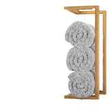 Darrahopens Home & Garden > Bathroom Accessories > Towel Racks & Holders Wall Towel Rack for Rolled Towels Bathroom Storage