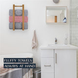 Darrahopens Home & Garden > Bathroom Accessories > Towel Racks & Holders Wall Towel Rack for Rolled Towels Bathroom Storage