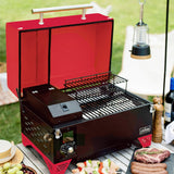 Darrahopens Home & Garden > BBQ Asmoke AS350 Portable Wood Pellet Grill - Apple Red