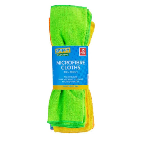 Darrahopens Home & Garden > BBQ > BBQ Cleaning 10PK Spiffy 40cm Smart Microfibre Dusting Super Absorbent Kitchen Cloths