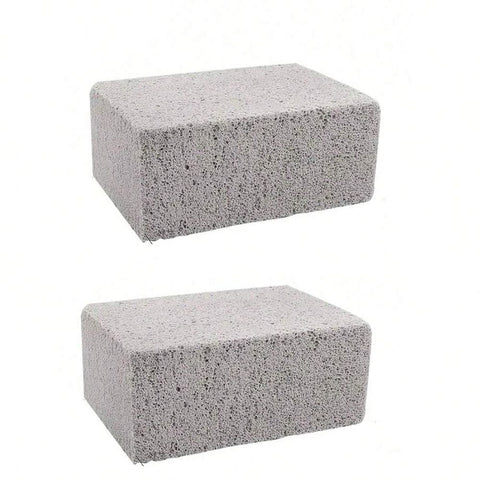 Darrahopens Home & Garden > BBQ > BBQ Cleaning 2Pcs BBQ Cleaning Stone – Powerful Grill Cleaner for Camping, Frying Pans & Iron Plates In Australia - Darrahopens