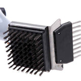 Darrahopens Home & Garden > BBQ > BBQ Cleaning 3-in-1 BBQ Cleaning Brush, Stainless Steel Wire Scraper Grill Cleaner for Outdoor Barbecue