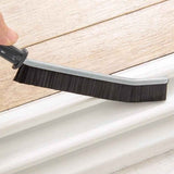 Darrahopens Home & Garden > BBQ > BBQ Cleaning 4Pcs Gap Cleaning Brush Crevice Cleaning Tool Multifunctional Brushes for Household Shutter Door Window Track -Black