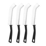 Darrahopens Home & Garden > BBQ > BBQ Cleaning 4Pcs Gap Cleaning Brush Crevice Cleaning Tool Multifunctional Brushes for Household Shutter Door Window Track -White