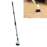 Darrahopens Home & Garden > BBQ > BBQ Cleaning Electric Handheld Brush Adjustable Extension Handle Powerful Highly Efficient Labor Saving Electric Spin Scrubber for Bathroom Kitchen 6 Heads Green In Australia - Darrahopens