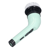 Darrahopens Home & Garden > BBQ > BBQ Cleaning Electric Handheld Brush Adjustable Extension Handle Powerful Highly Efficient Labor Saving Electric Spin Scrubber for Bathroom Kitchen 6 Heads Green In Australia - Darrahopens