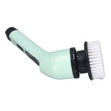 Darrahopens Home & Garden > BBQ > BBQ Cleaning Electric Handheld Brush Adjustable Extension Handle Powerful Highly Efficient Labor Saving Electric Spin Scrubber for Bathroom Kitchen 6 Heads Green In Australia - Darrahopens