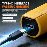 Darrahopens Home & Garden > BBQ > BBQ Cleaning New Rechargeable High-Speed Cardboard Cutter, 4.2V Cordless Electric Scissors with LED for Fabric Leather Carpet Plastic In Australia - Darrahopens