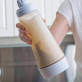 Darrahopens Home & Garden > BBQ > BBQ Tools 1000ml Hand Crank Batter Dispenser Mixing Jug with Scale for Muffins Pancakes