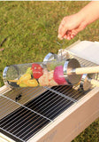 Darrahopens Home & Garden > BBQ > BBQ Tools 2Pcs Outdoor Portable 360° Rotating BBQ Grill Mesh