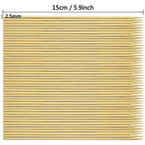 Darrahopens Home & Garden > BBQ > BBQ Tools 400 Wooden Bamboo Skewers Sticks For Bbq Fruit Chocolate Fondue Fountain 15Cm