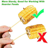 Darrahopens Home & Garden > BBQ > BBQ Tools 400 Wooden Bamboo Skewers Sticks For Bbq Fruit Chocolate Fondue Fountain 15Cm