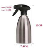 Darrahopens Home & Garden > BBQ > BBQ Tools 500ml Stainless Steel Cooking Oil Spray Bottle for BBQ and Kitchen Use