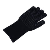 Darrahopens Home & Garden > BBQ > BBQ Tools BBQ Gloves Fireproof Heat Resistant Prevent Slip Grilling Gloves for Microwave Oven Barbecue Baking Black In Australia - Darrahopens