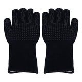 Darrahopens Home & Garden > BBQ > BBQ Tools BBQ Gloves Fireproof Heat Resistant Prevent Slip Grilling Gloves for Microwave Oven Barbecue Baking Black In Australia - Darrahopens