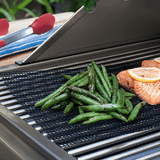 Darrahopens Home & Garden > BBQ > BBQ Tools Black 3-Pack Premium Non-Stick PTFE Grill Mesh Mats - Reusable, easy-to-clean round wire mesh mats, perfect for outdoor grilling, ideal for chicken wings, etc., an essential cooking accessory for homes and dormitories.