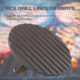 Darrahopens Home & Garden > BBQ > BBQ Tools Cast Iron Burger Press Making Hamburger Steak Meat Smasher Utensils Grill BBQ