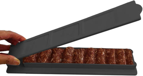 Darrahopens Home & Garden > BBQ > BBQ Tools Kebab Maker Skewer, 11 inch long press mold Kabab Maker Press