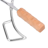 Darrahopens Home & Garden > BBQ > BBQ Tools Log Tongs Beech Wood Handle Stainless Steel Clamp High Temperature Resistance Fire Tong for Outdoor Camping Picnic In Australia - Darrahopens