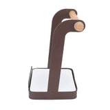 Darrahopens Home & Garden > BBQ > BBQ Tools Pot Lid Holder Rack Multifunction Prevent Slip Iron Basin Wood Rack Cooking Tool Spatula Stand Kitchen Organizer Coffee In Australia - Darrahopens