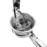 Darrahopens Home & Garden > BBQ > BBQ Tools Potato masher, lemon juicer, potato shredder, multi-functional juicer, stainless steel potato shredder, non-slip handle kitchen vegetable shredder, manual fruit masher, vegetable grinder, kitchenware, kitchen gadgets
