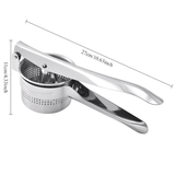 Darrahopens Home & Garden > BBQ > BBQ Tools Potato masher, lemon juicer, potato shredder, multi-functional juicer, stainless steel potato shredder, non-slip handle kitchen vegetable shredder, manual fruit masher, vegetable grinder, kitchenware, kitchen gadgets