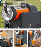 Darrahopens Home & Garden > BBQ > BBQ Tools Slushie Machine for Home, No Ice Needed Frozen Drink Maker with 6 Preset Modes, 1.8L Capacity, LED Display, Self-Cleaning, Ideal for Margaritas, Milkshakes, Smoothies & Parties — Gray