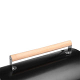 Darrahopens Home & Garden > BBQ > BBQ Tools Stainless Steel BBQ Barrel Charcoal Smoker Portable Foldable Barbecue Camping Black