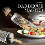 Darrahopens Home & Garden > BBQ > BBQ Tools stainless steel BBQ grill, anti-scald design (barbecue basket + barbecue fork + hook) barbecue tool set, portable outdoor barbecue essential items, barbecue camping barbecue accessories, covered outdoor barbecue basket, suitable for camping and outdoor BB