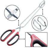Darrahopens Home & Garden > BBQ > BBQ Tools Stainless Steel Extra Long BBQ Grill Tongs Professional Quality Durable