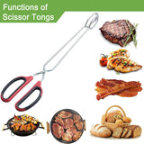 Darrahopens Home & Garden > BBQ > BBQ Tools Stainless Steel Extra Long BBQ Grill Tongs Professional Quality Durable