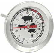 Darrahopens Home & Garden > BBQ > BBQ Tools Stainless Steel ROasting Thermometer - Analog Meat Thermometer Up To 120°C - Bbq Thermometer - Meat Needle