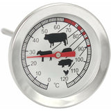 Darrahopens Home & Garden > BBQ > BBQ Tools Stainless Steel ROasting Thermometer - Analog Meat Thermometer Up To 120°C - Bbq Thermometer - Meat Needle
