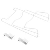 Darrahopens Home & Garden > BBQ > BBQ Tools Wrought Iron Cabinet Door Mount Pot Lid Organizer Cutting Board Holder Kitchen Cookware Storage In Australia - Darrahopens