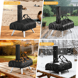 Darrahopens Home & Garden > BBQ > BBQs & Accessories 420D Oxford Waterproof Pizza Oven Cover with Carry Handles, Custom Fit for Ooni Karu 12 Outdoor Pizza Oven