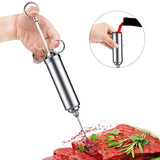 Darrahopens Home & Garden > BBQ > BBQs & Accessories ASMOKE Stainless Steel Meat Injector Syringe Kit
