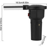 Darrahopens Home & Garden > BBQ > BBQs & Accessories Barbecue Blower - Portable Electric Barbecue Fan For Outdoor Camping Bbq Black