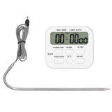 Darrahopens Home & Garden > BBQ > BBQs & Accessories Digital Kitchen Thermometer High Sensitivity Multifunctional Thermometer with Probe Alarm Function for Grilling Baking In Australia - Darrahopens