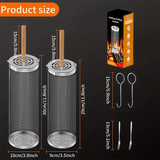 Darrahopens Home & Garden > BBQ > BBQs & Accessories Rotating Grill Baskets for Even Cooking on Any BBQ